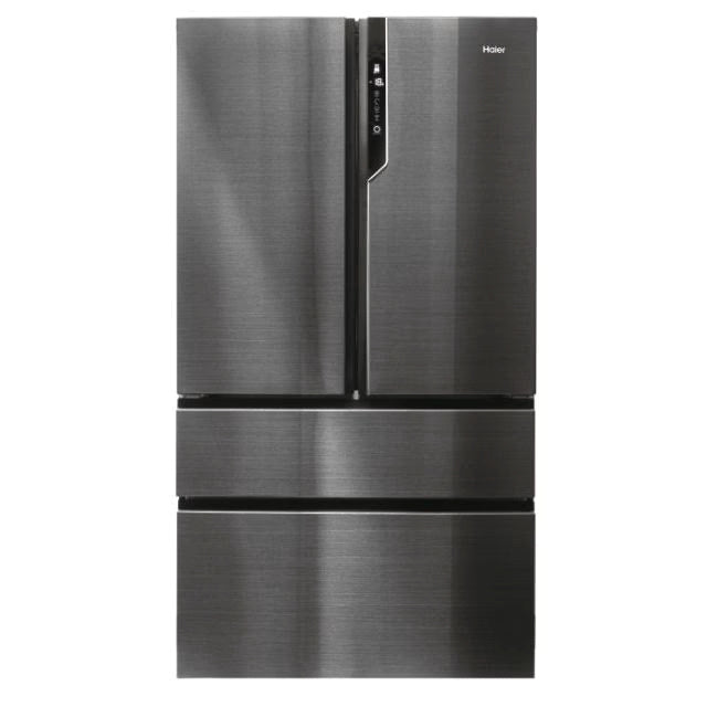 Combina frigorifica French Door Haier HB26FSNAAA | 750L, 4 usi, Total No Frost, Inverter, Clasa E, Negru
