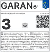 Uscator de Rufe Samus SGDP-1024 | 10kg, Pompa de Caldura, 16 Programe, Clasa D, Alb, 60x60x85cm - Etichetă GARAN