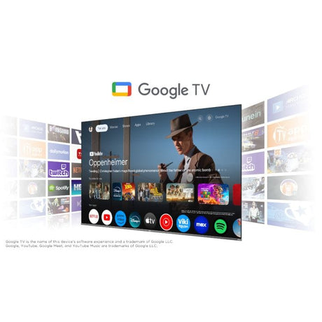 TCL Televizoare Televizor TCL Mini LED 50C61K | 126 cm, Smart Google TV, 4K UHD, 120Hz