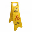 Limpio Semnalizator podea umeda Semnalizator Podea Umeda Limpio S134-80CM | 80cm, Galben