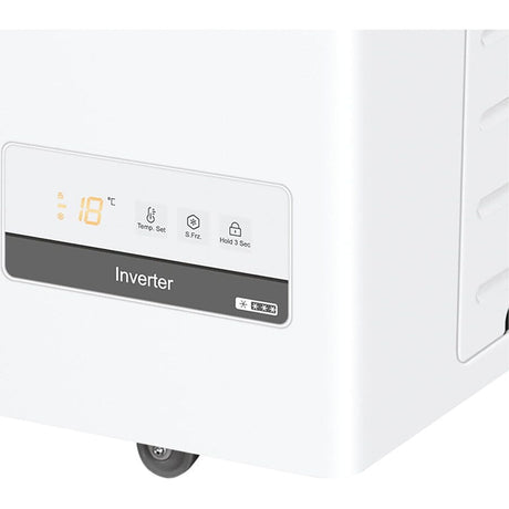 Haier Lada frigorifica Lada frigorifica Haier HCE301E | 300L, LED, Control Electronic, Clasa E, 111x62x84.5cm