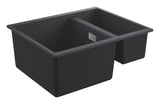 Grohe Chiuveta bucatarie Chiuveta Grohe K500 31648AP0 | 555x460mm, 2 Boluri, Granit Negru