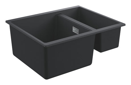 Grohe Chiuveta bucatarie Chiuveta Grohe K500 31648AP0 | 555x460mm, 2 Boluri, Granit Negru
