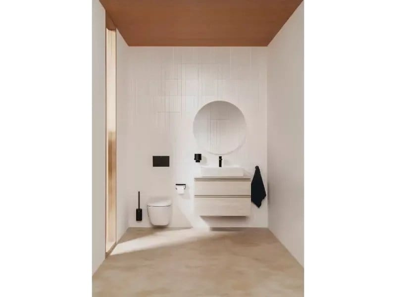 Roca Accesorii electrocasnice Capac WC Roca The Gap A801D10001 | Rotund, Vas 350mm, Alb