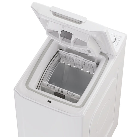 Candy Masina de spalat rufe verticala Masina de spalat rufe verticala Candy TCA083D2-S | 8 kg, 1000 RPM, Clasa D, Display 3D