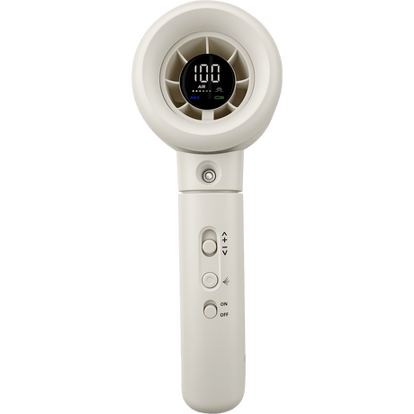 Verbatim Ventilator portabil Ventilator Portabil Verbatim 32344 | 3000mAh, 16000rpm, LED Display, Alb/Argintiu
