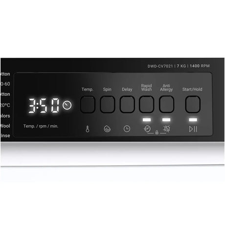 Daewoo Masina de spalat rufe Masina de spalat rufe Daewoo DWD-CV7021 | 7kg, 1400RPM, Inverter, Clasa A