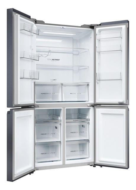 Haier Combina frigorifica Combina frigorifica Haier HCR5919ENMB | 528 L, 4 usi, Total No Frost, Clasa E