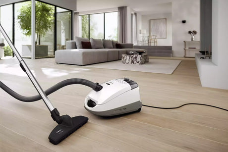 Miele VC Aspirator Aspirator Miele Guard S1 Parquet Flex BRWS | Sac 3.5L, Cablu 7.5m, Tub EasyLock, Alb