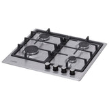 Nobeltek Plita incorporabila Plita incorporabila Nobeltek NHBG-6400IXF | gaz, comenzi frontale, aprindere buton, inox