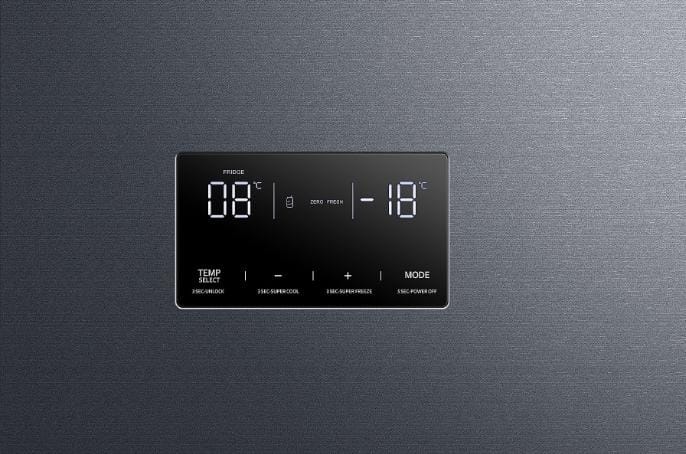 Toshiba Combina frigorifica Combina Frigorifica Toshiba GR-RB500WE-PMJ(06) | 378L, No Frost, Clasa E, LED, Morandi Grey, 59.5x66x201.8cm