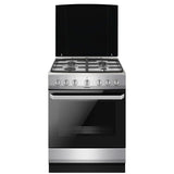 Hansa Aragaz Aragaz Hansa FCMX68129 | cuptor electric, 60 cm, 4 arzatoare, steam cleaning