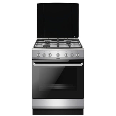 Hansa Aragaz Aragaz Hansa FCMX68129 | cuptor electric, 60 cm, 4 arzatoare, steam cleaning