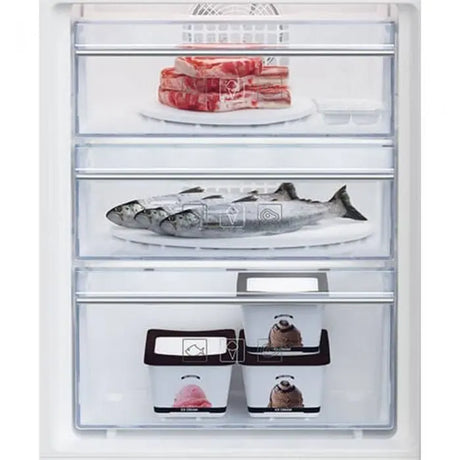 Beko Combina frigorifica Combina frigorifica Beko BCNA306E4SN | 306L, NeoFrost, Clasa E, HarvestFresh, Inverter, 54x54.5x193.5cm