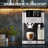 Espressor Manual Samus LATTECCINO 20 | 1350W, 1.5L, 20 bari, Inox