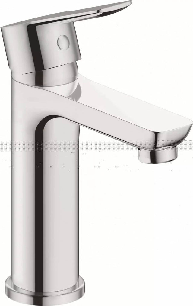 Duravit Baterie lavoar Duravit, A.1 Single lever basin mixer M, monocomanda, marime M, cartus ceramic, fara set de evacuare, crom