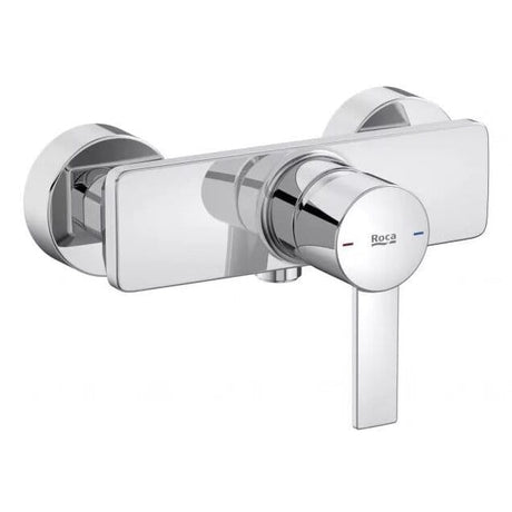 Roca Baterie chiuveta Baterie Bucatarie Roca Cala A5A856EC00 | Pipa Inalta, Tip L, Dus Extractabil, Crom