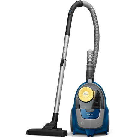 Philips Aspirator Philips fara sac Seria 2000, PowerCyclone 4, 850w, filtru de aer Super Clean, perie multifunctionala, design compact si usor, 9m lungime, Albastru