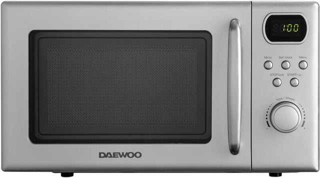 Daewoo Cuptor microunde Cuptor cu Microunde Daewoo KOR-6S2BS-2 | 20L, 700W, Control Digital, 8 Programe, Silver
