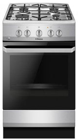 Hansa Aragaz Aragaz Hansa FCGX5202092 | 50cm, 4 arzatoare, Grill, Aprindere electrica, 67L, Clasa A, 50x60x85cm