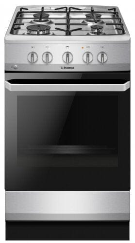 Hansa Aragaz Aragaz Hansa FCGX5202092 | 50cm, 4 arzatoare, Grill, Aprindere electrica, 67L, Clasa A, 50x60x85cm