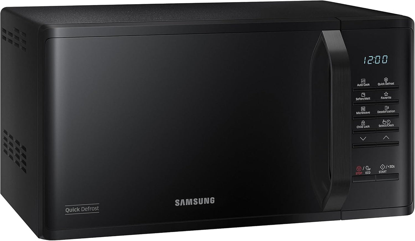 Samsung Cuptor microunde Cuptor cu microunde Samsung MS23K3513AK/OL | 23L, 800W, Quick Defrost, Negru