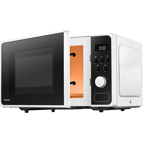 Toshiba Cuptor microunde Cuptor Microunde Toshiba MM2-AM23PFWH | 23L, 800W, 8 Programe, Blocare Copii
