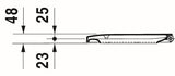 Duravit Capac WC Capac WC Duravit Happy D.2 0064590000 | Soft Close, Balamale Inox, Dreptunghiular, Alb