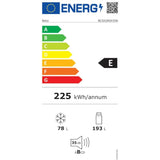 Beko Combina frigorifica Combina Frigorifica Incorporabila Beko BCSA285K4SN | 271L, Racire Statica, Clasa E, LED, 54x54.5x177.5cm