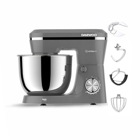 Daewoo SDA Mixer Mixer cu Bol Daewoo SDA DHM150G | 1600W, 10 Viteze, Bol 4.5L, Gri