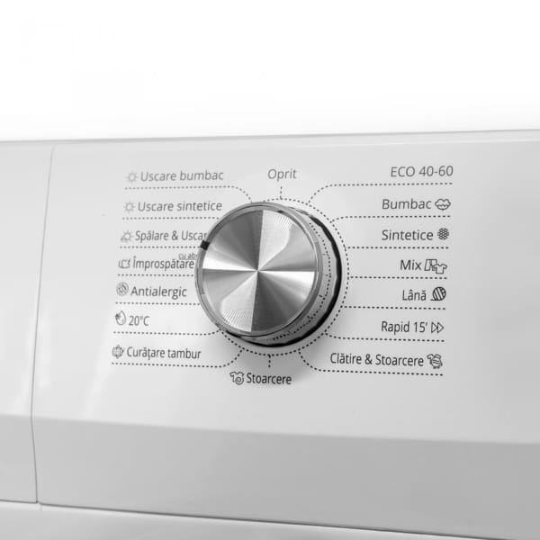 Samus Masina de spalat rufe Mașină de Spălat Rufe Inverter Samus | 5kg, 1400 RPM, Clasa A(spalare) / D(uscare), 15 programe