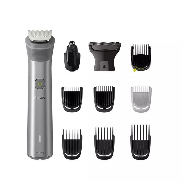 Philips Aparat de tuns multifunctional 11 in 1 PHILIPS Multigroom Series 5, acumulator, autonomie 120 min, gri antracit