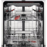AEG Masina de spalat vase AEG FFB73747PM, 15 seturi, 9 programe, Motor Inverter, Clasa D, AirDry, Afisaj digital, 60 cm, Inox