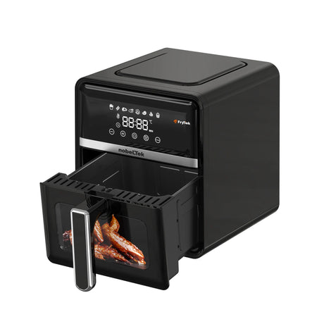 NobelTek SDA Air Fryer Friteuza cu aer NobelTek NAF1400B | 5L, 1400W, 8 programe, LCD
