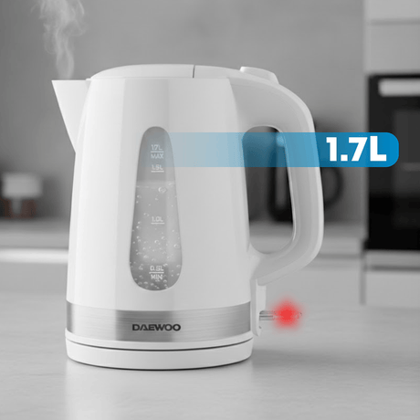 Daewoo SDA Fierbator Fierbator Electric Daewoo SDA DKE220W | 2200W, 1.7L, Oprire Automata