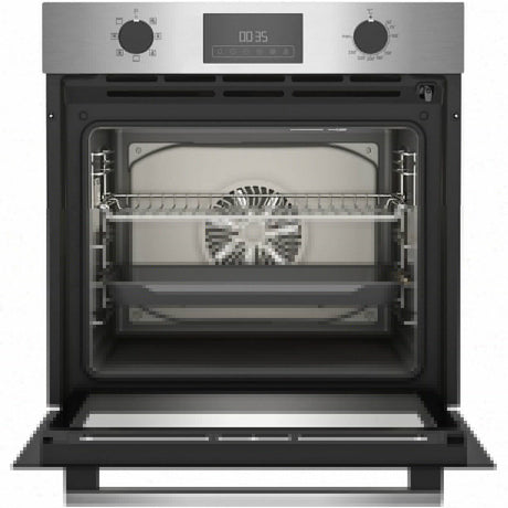 Cuptor electric Arctic, 71l, Clasa A, 6 functii, Timer, Touch control, Grill, AeroCooking, Aqua Drop Clean - autocuratare catalitica, Display, Inox