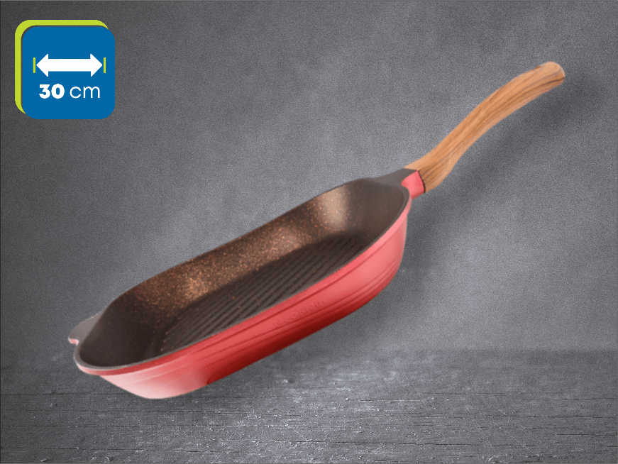 NeoKlein Tigaie Tigaie Grill NeoKlein GR30-Cherry | 30 cm, Culoare Cherry