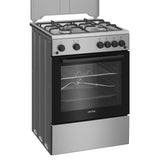 ARCTIC Aragaz Aragaz Arctic ABGG6611DTTLX | 4 Arzatoare, Grill Gaz, Timer, 60cm, Inox, 60x60x85cm