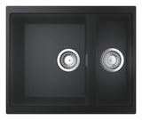 Grohe Chiuveta bucatarie Chiuveta Grohe K500 31648AP0 | 555x460mm, 2 Boluri, Granit Negru