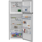 Beko Frigider Frigider Beko B5RDNE504LDM | 477L, Clasa E, NoFrost, Dozator Apa, Glossy Grey, 70x74.6x186.5cm