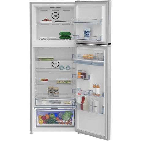 Beko Frigider Frigider Beko B5RDNE504LDM | 477L, Clasa E, NoFrost, Dozator Apa, Glossy Grey, 70x74.6x186.5cm