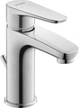 Duravit Baterie lavoar Duravit, B.1 Single lev.basin mixer S w.PR, monocomanda, marime S, cartus ceramic, set evacuare cu tija, crom