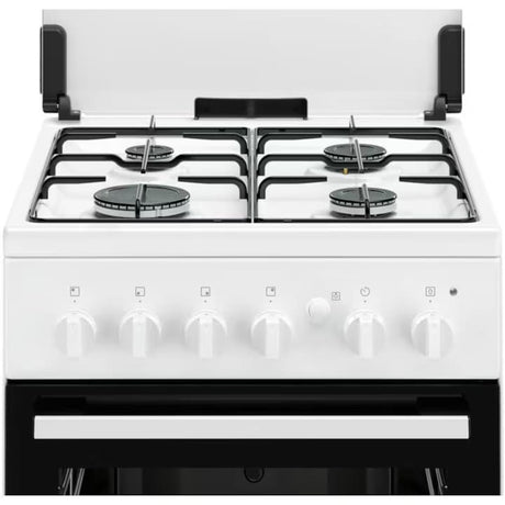 Electrolux Aragaz Aragaz Electrolux LKG504015W | Gaz, 4 arzatoare, 50 cm, Grill electric