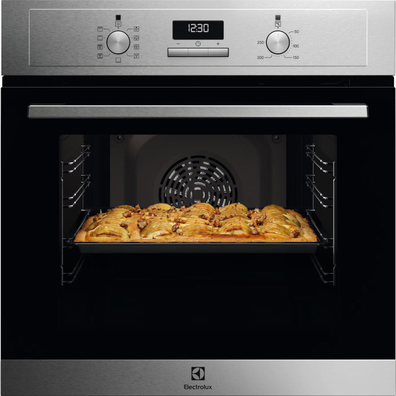 Cuptor incorporabil Electrolux, 65 l, Autocuratare catalitica, Timer electronic, SteamBake, Grill, Clasa A, Inox antiamp
