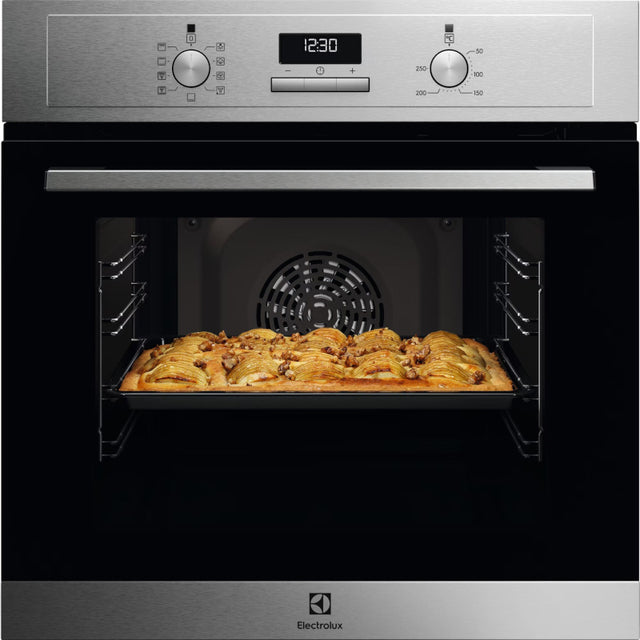 Cuptor incorporabil Electrolux, 65 l, Autocuratare catalitica, Timer electronic, SteamBake, Grill, Clasa A, Inox antiamp