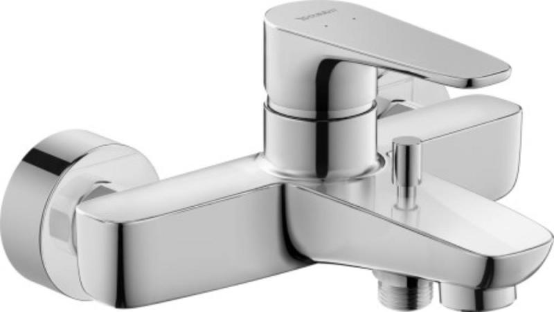 Duravit Baterie cada Duravit, B.1 Single lev.bath mixer exposed, monocomanda, aparenta, cartus ceramic, diverter, crom