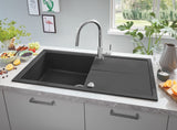 Grohe Chiuveta bucatarie Chiuveta Bucatarie Grohe 31641AP0 | 1000x500mm, Granit Negru, Reversibil