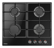 Hansa Plita pe gaz Plita pe Gaz Hansa BHKS610505 | 60cm, Sticla Neagra, 4 Arzatoare