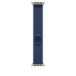 APPLE Apple Watch 49mm Blue/Bright Blue Trail Loop - M/L - Natural Titanium Finish