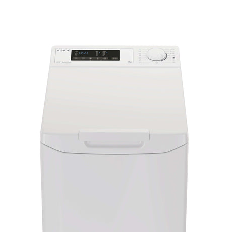 Candy Masina de spalat rufe verticala Masina de spalat rufe verticala Candy TCA083D2-S | 8 kg, 1000 RPM, Clasa D, Display 3D